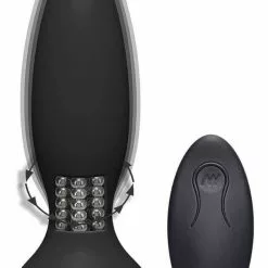 14,3 X 3,9 Cm Doc Johnson - A-Play - Rimmer - Experienced - Rechargeable Anal Plug Black -Akku Power