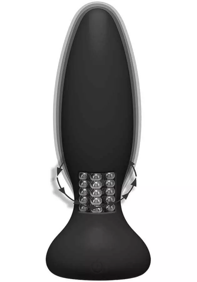 14,3 X 3,9 Cm Doc Johnson - A-Play - Rimmer - Experienced - Rechargeable Anal Plug Black -Akku Power 4 14,3 X 3,9 Cm Doc Johnson - A-Play - Rimmer - Experienced - Rechargeable Anal Plug Black -Akku Power – Bild 2