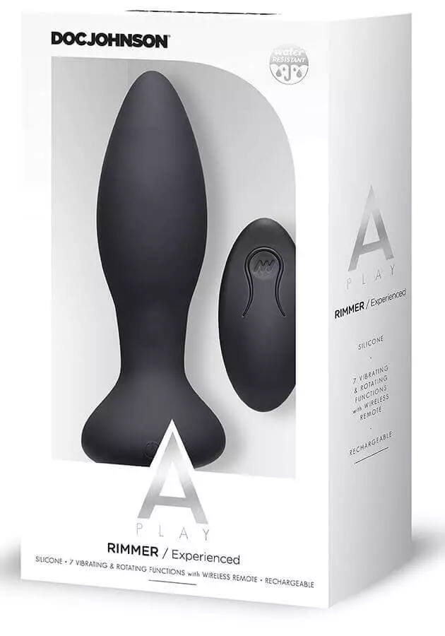 14,3 X 3,9 Cm Doc Johnson - A-Play - Rimmer - Experienced - Rechargeable Anal Plug Black -Akku Power 7 14,3 X 3,9 Cm Doc Johnson - A-Play - Rimmer - Experienced - Rechargeable Anal Plug Black -Akku Power – Bild 5