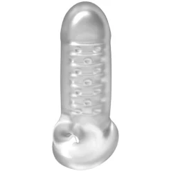 Doc Johnson OptiMALE - Extender With Ball Strap - Thick - Frost -Volwassen Speelgoed Geschaft 0690 43 bx dupe5