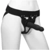Doc Johnson 17,8 X 4,4 Cm Body Extensions Strap-On - BE Daring Black -Volwassen Speelgoed Geschaft 0800 06 bx