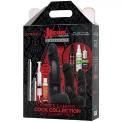 KINK By Doc Johnson - Power Banger Cock Collection Accessory Pack 9 KINK By Doc Johnson - Power Banger Cock Collection Accessory Pack -Volwassen Speelgoed Geschaft 15844 black 01
