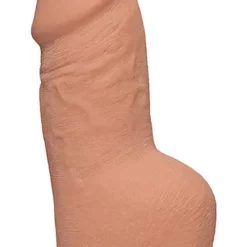 22,3 X 7 Cm Doc Johnson THE D Fat D Dildo Mit Hoden Ultraskyn Flesh