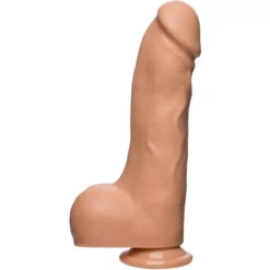 28 X 6,5 Cm Doc Johnson THE D Master D Dildo Mit Hoden Firmskyn Flesh