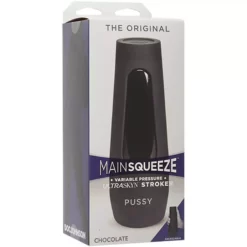 Doc Johnson Masturbator - Main Squeeze - The Original Pussy Chocolate -Volwassen Speelgoed Geschaft 5202 03 bx dupe1