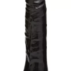 Doc Johnson 19,1 X 3,8 Cm Vac-U-Lock The Natural Thin Cock Black