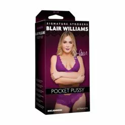 Doc Johnson - Signature Series Blair Williams ULTRASKYN Pocket Pussy Vanilla -Volwassen Speelgoed Geschaft blair williams ultraskyn pocket pussy vanilla2