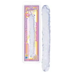 Doc Johnson 30 X 3,5 Cm CLASSIC Doppeldildo Clear -Volwassen Speelgoed Geschaft classic doppeldildo clear 03