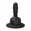 Doc Johnson - Vac-U-Lock Deluxe 360° Swivel Suction Cup Plug - Black 1 Doc Johnson - Vac-U-Lock Deluxe 360° Swivel Suction Cup Plug - Black -Volwassen Speelgoed Geschaft deluxe 360 swivel suction cup plug black