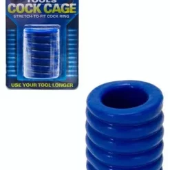 Doc Johnson Titanmen Cock Cage Blue
