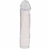 Doc Johnson Big Warhead Vibrator Sleeve - 4,5 Cm Extension - Clear -Volwassen Speelgoed Geschaft doc johnson 7002 03 CD dupe1 sleeve clear 1