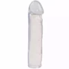 Doc Johnson Big Warhead Vibrator Sleeve - 4,5 Cm Extension - Clear -Volwassen Speelgoed Geschaft doc johnson 7002 03 CD dupe1 sleeve clear