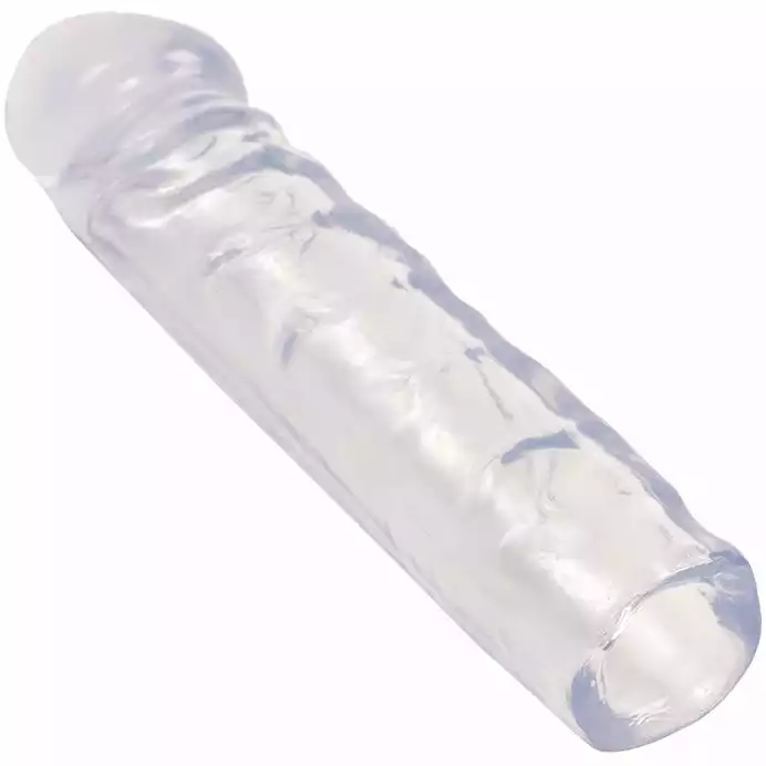 Doc Johnson Big Warhead Vibrator Sleeve - 4,5 Cm Extension - Clear 3 Doc Johnson Big Warhead Vibrator Sleeve - 4,5 Cm Extension - Clear – Bild 2