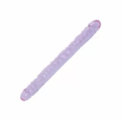Doc Johnson, Crystal Jellies Double Dong - 18&quot; - Purple