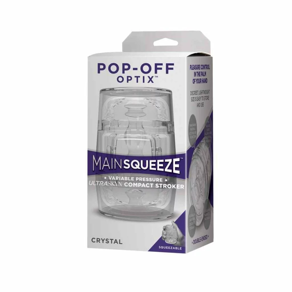 Doc Johnson, Main Squeeze Pop-Off Optix Crystal 5 Doc Johnson, Main Squeeze Pop-Off Optix Crystal – Bild 3