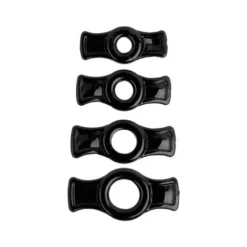 Doc Johnson Titanmen CockRing Set Black